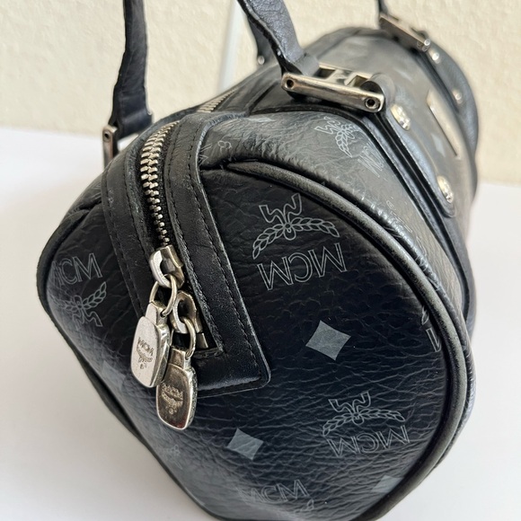 MCM Black Satchel - Picture 3 of 14